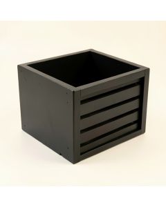 Oak Arc Empty Furniture-Style Litter Enclosure (synthetic illustration; no displayed measurements)
