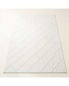 Elm Canyon Rectangular Area Rug - White (synthetic illustration; no displayed measurements)