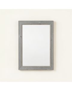 Slate Bluff Framed Wall Mirror - Gray (synthetic illustration; no displayed measurements)