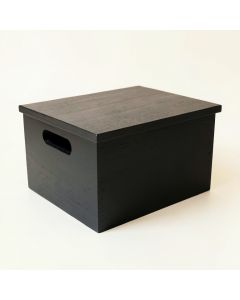 Reed Bend Low Toy Storage Unit - Black (synthetic illustration; no displayed measurements)