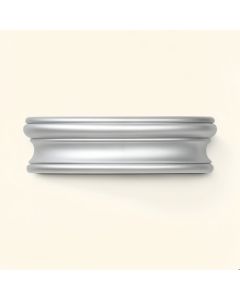 Palmetto 2 7/8 '' H X 96 '' W X 2 7/8 '' D Crown Molding (synthetic illustration; no displayed measurements)