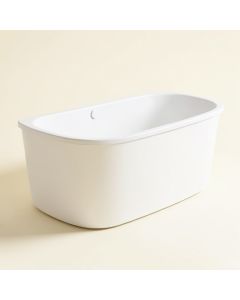 Luxury 67 '' X 32 '' Freestanding Soaking Bathtub (synthetic illustration; no displayed measurements)