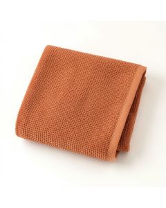 Linden Branch Bath Towel - Terracotta (synthetic illustration; no displayed measurements)