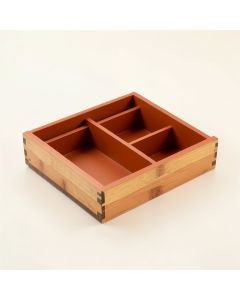 Summit Bend Empty Pantry Drawer Organizer Insert - Terracotta (synthetic illustration; no displayed measurements)