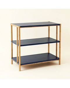 Vale Branch Empty Seed-Starting Shelving Unit Without Lights - Navy (synthetic illustration; no displayed measurements)