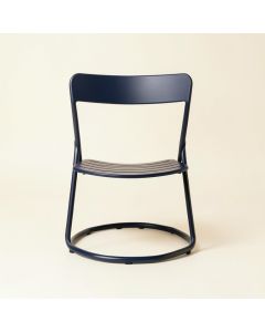 Maple Branch Folding Outdoor Chair - Navy (synthetic illustration; no displayed measurements)