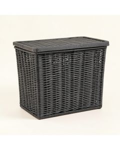 Bay Bend Laundry Hamper - Black (synthetic illustration; no displayed measurements)