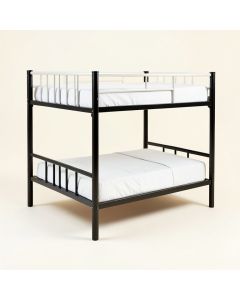 Abbey Twin Over Full Metal Standard Bunk Bed (synthetic illustration; no displayed measurements)