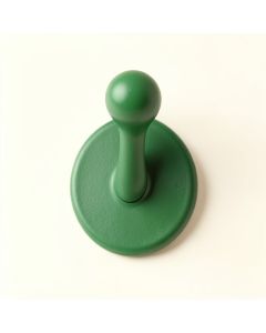 Shore Bridge Wall-Mounted Robe Hook - Green (synthetic illustration; no displayed measurements)