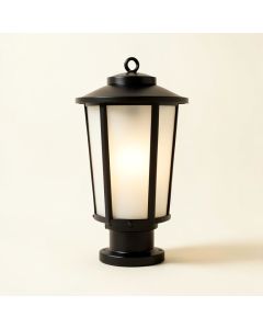 Vaughan Black Outdoor Wall Lantern (synthetic illustration; no displayed measurements)