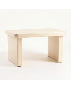 Clay Crest Writing Desk - Ivory (synthetic illustration; no displayed measurements)