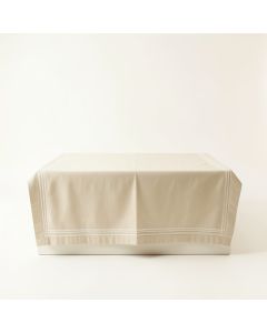 Rowan Dale Flat Bed Sheet - Beige (synthetic illustration; no displayed measurements)