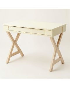 Glen Dell Writing Desk - Cream (synthetic illustration; no displayed measurements)