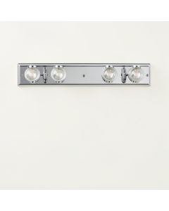 Alies 4-Light Dimmable Polished Chrome Vanity Light (synthetic illustration; no displayed measurements)