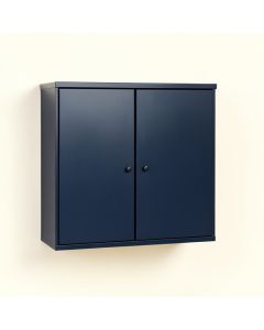 Hazel Dale Wall-Mounted Laundry Cabinet - Navy (synthetic illustration; no displayed measurements)