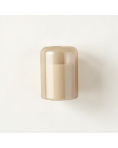 Laurel Bridge Wall Sconce Mounted On A Plain Wall - Beige (synthetic illustration; no displayed measurements)