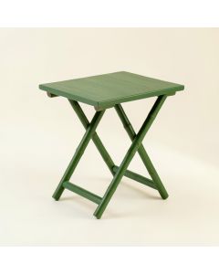 Olive Bridge Compact Balcony Table - Green (synthetic illustration; no displayed measurements)