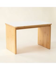 Meadow Bridge Writing Desk - White (synthetic illustration; no displayed measurements)