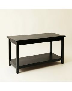 Moss Crossing Empty Workshop Workbench - Black (synthetic illustration; no displayed measurements)