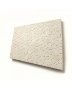 Value Series 2 '' X 2 '' Porcelain Honeycomb Mosaic Wall & Floor Tile (synthetic illustration; no displayed measurements)