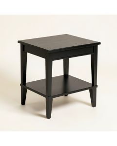 Bay Crest Side Table - Black (synthetic illustration; no displayed measurements)