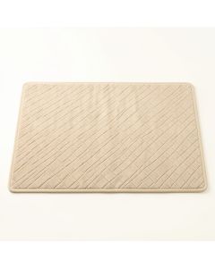 River Branch Bath Mat - Beige (synthetic illustration; no displayed measurements)