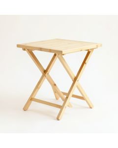 Slate Crossing Compact Balcony Table - Ivory (synthetic illustration; no displayed measurements)