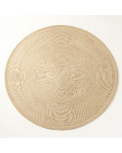 Summit Brook Round Area Rug - Beige (synthetic illustration; no displayed measurements)
