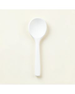 Birch Bluff Cooking Spoon - White (synthetic illustration; no displayed measurements)