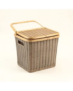 Briar Crest Laundry Hamper - Gray (synthetic illustration; no displayed measurements)