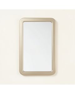 Holly Arc Framed Wall Mirror - Beige (synthetic illustration; no displayed measurements)