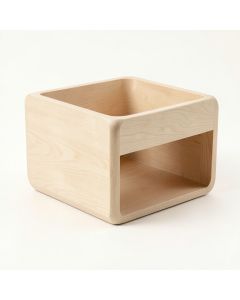 Bay Branch Empty Furniture-Style Litter Enclosure - Beige (synthetic illustration; no displayed measurements)