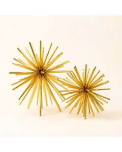 2 Piece Sienna Starburst Sculpture Set (synthetic illustration; no displayed measurements)