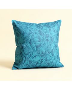 Patel Animal Print Tortoise Turquoise Indoor / Outdoor Floor Pillow (synthetic illustration; no displayed measurements)