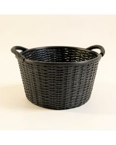 Cliff Crossing Empty Storage Basket - Black (synthetic illustration; no displayed measurements)
