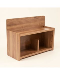 Kidwell Storage Bookcase Headboard (synthetic illustration; no displayed measurements)