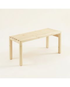 Lake Brook Indoor Bench - Cream (synthetic illustration; no displayed measurements)