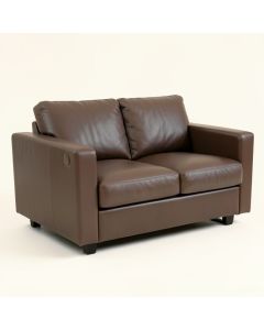 Phair 65 '' Faux Leather Pillow Top Arm Loveseat (synthetic illustration; no displayed measurements)