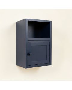 Harbor Arc Wall-Mounted Entry Cabinet (synthetic illustration; no displayed measurements)