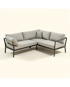 Monterey Patio Sectional With Cushions (synthetic illustration; no displayed measurements)