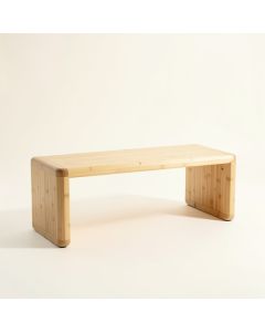 Laurel Crest Indoor Bench - Beige (synthetic illustration; no displayed measurements)
