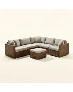 Greta Sectional Seating Group With Cushions (synthetic illustration; no displayed measurements)