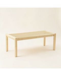 Linden Canyon Indoor Bench - Cream (synthetic illustration; no displayed measurements)