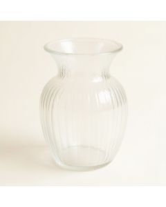 Reed Bend Empty Decorative Vase - White (synthetic illustration; no displayed measurements)