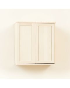 Vale Branch Wall-Mounted Entry Cabinet - Ivory (synthetic illustration; no displayed measurements)