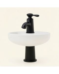 Single Handle Waterfall Vessel Sink Bathroom Faucet (synthetic illustration; no displayed measurements)