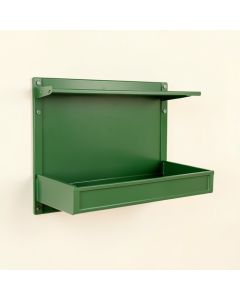 Hill Branch Empty Wall-Mounted Tool Organizer Panel - Green (synthetic illustration; no displayed measurements)