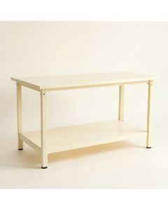 Meadow Bluff Empty Workshop Workbench - Ivory (synthetic illustration; no displayed measurements)