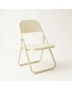 Spruce Brook Folding Outdoor Chair - Cream (synthetic illustration; no displayed measurements)