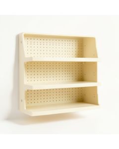 Field Dell Empty Wall-Mounted Tool Organizer Panel - Cream (synthetic illustration; no displayed measurements)
